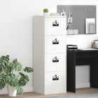 Bestandenkast olijfgroen 44x50x106,5 cm staal