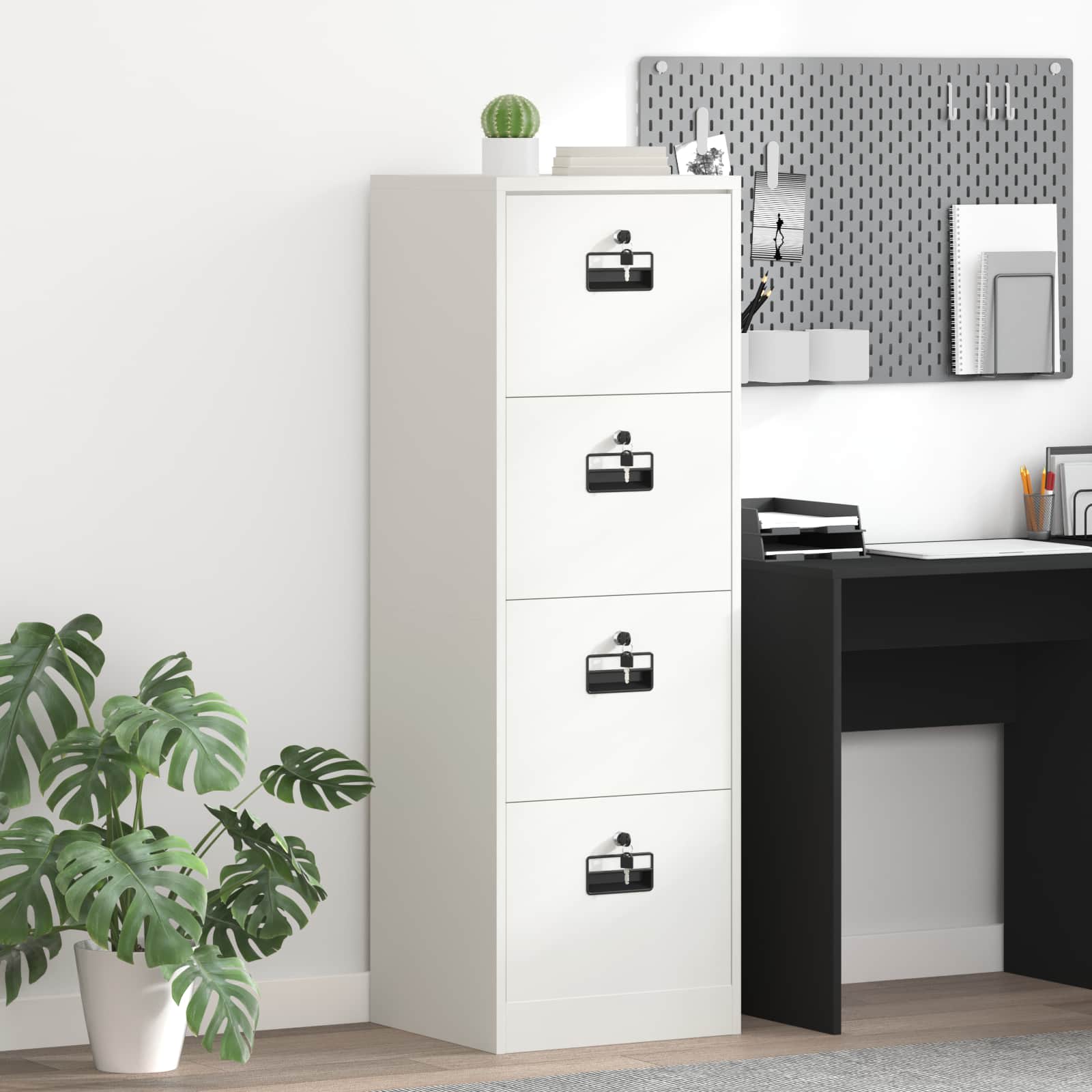 Bestandenkast Olijf Groen 44 X 50 X 106,5 Cm Koudgewalst Staal Olijfgroen