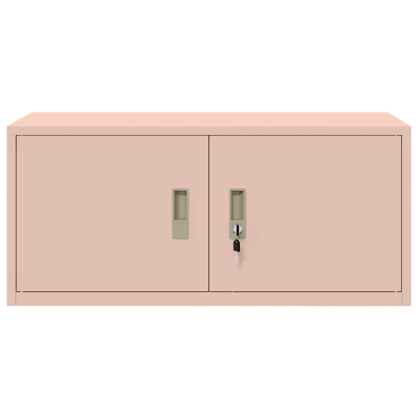 Opbergkast met opslag Roze 90 x 40 x 40 cm Koudgewalst Staal
