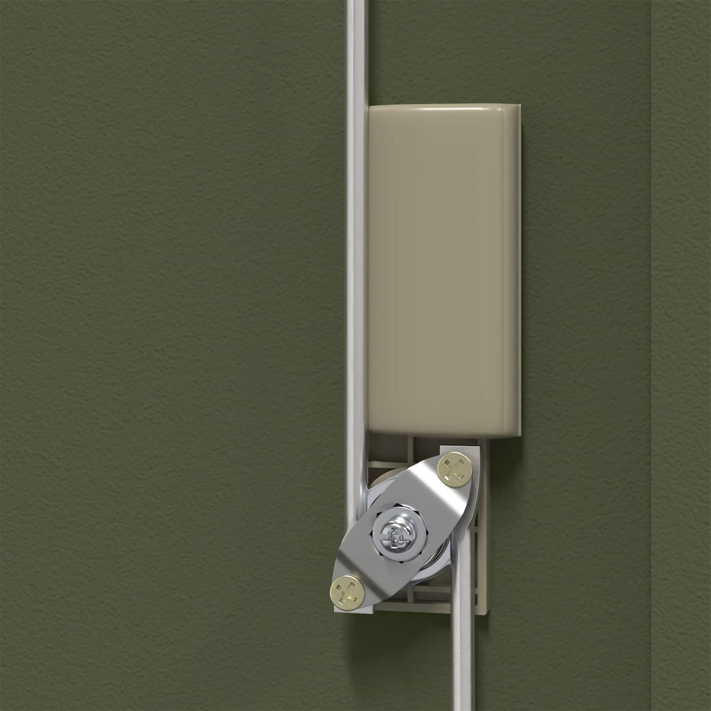 Opbergkast Olijf Groen 90 x 40 x 40 cm Koudgewalst Staal