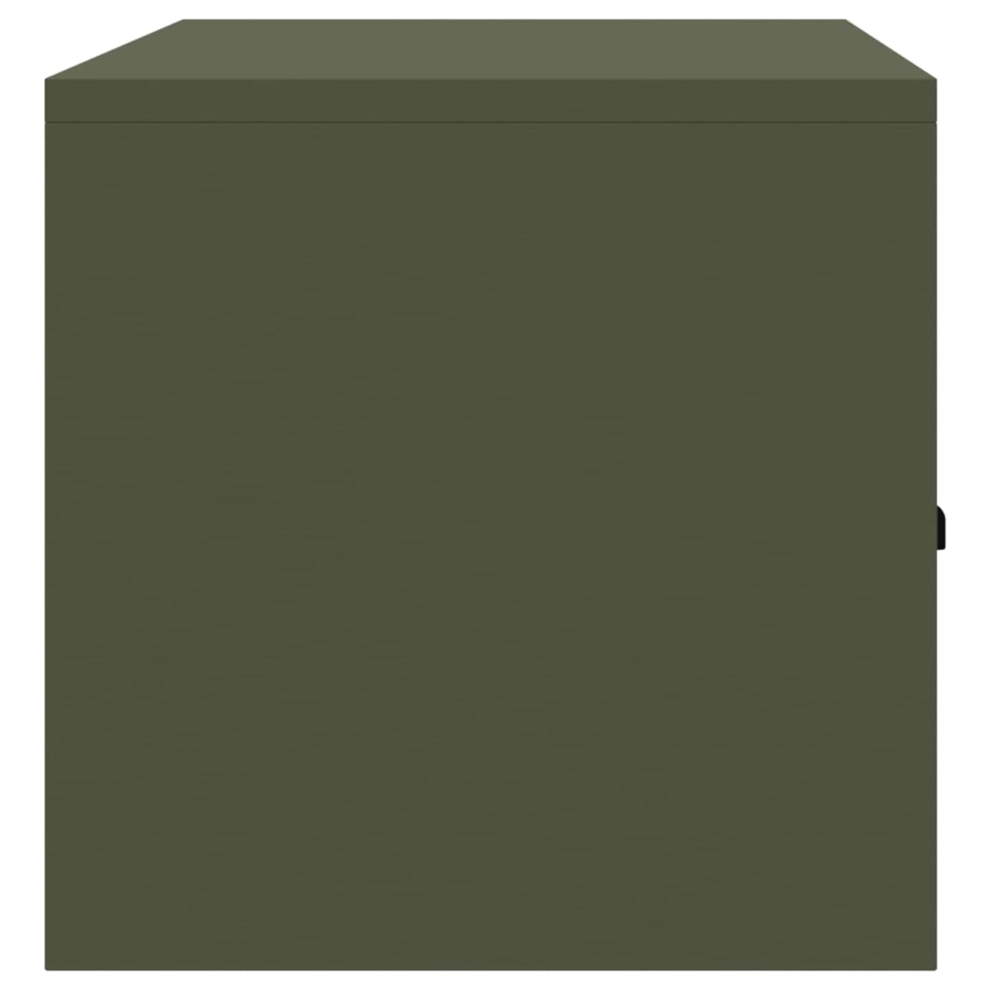 Opbergkast Olijf Groen 90 x 40 x 40 cm Koudgewalst Staal