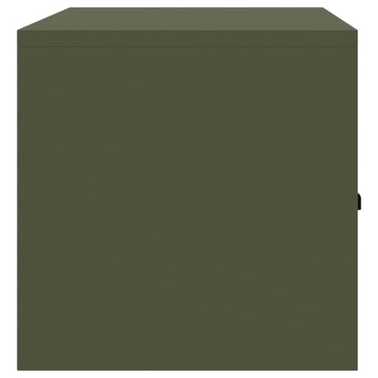 Opbergkast Olijf Groen 90 x 40 x 40 cm Koudgewalst Staal