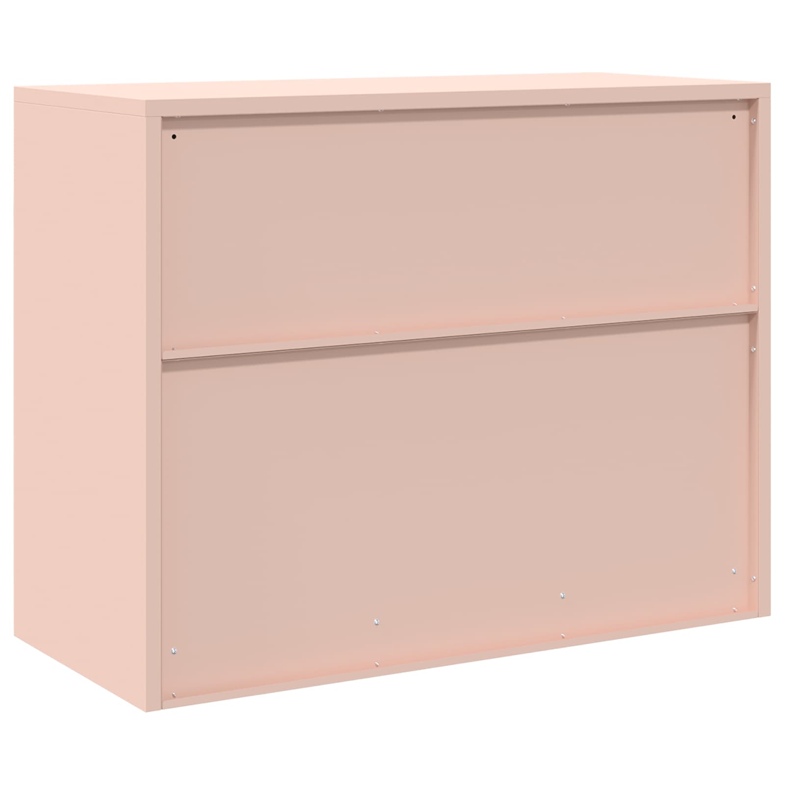 Opbergkast met opslag Roze 90 x 40 x 70 cm Koudgewalst Staal