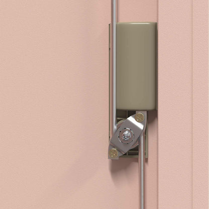 Opbergkast met opslag Roze 90 x 40 x 90 cm Koudgewalst Staal