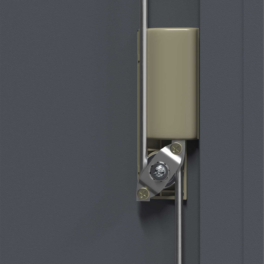 Opbergkast Antraciet 90 x 40 x 90 cm Koudgewalst Staal