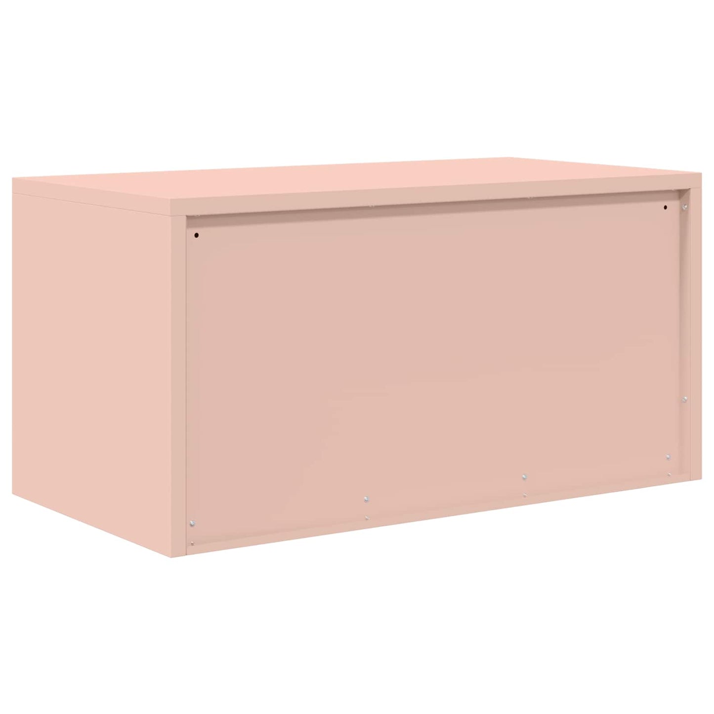 Opbergkast met opslag Roze 80 x 40 x 40 cm Koudgewalst Staal