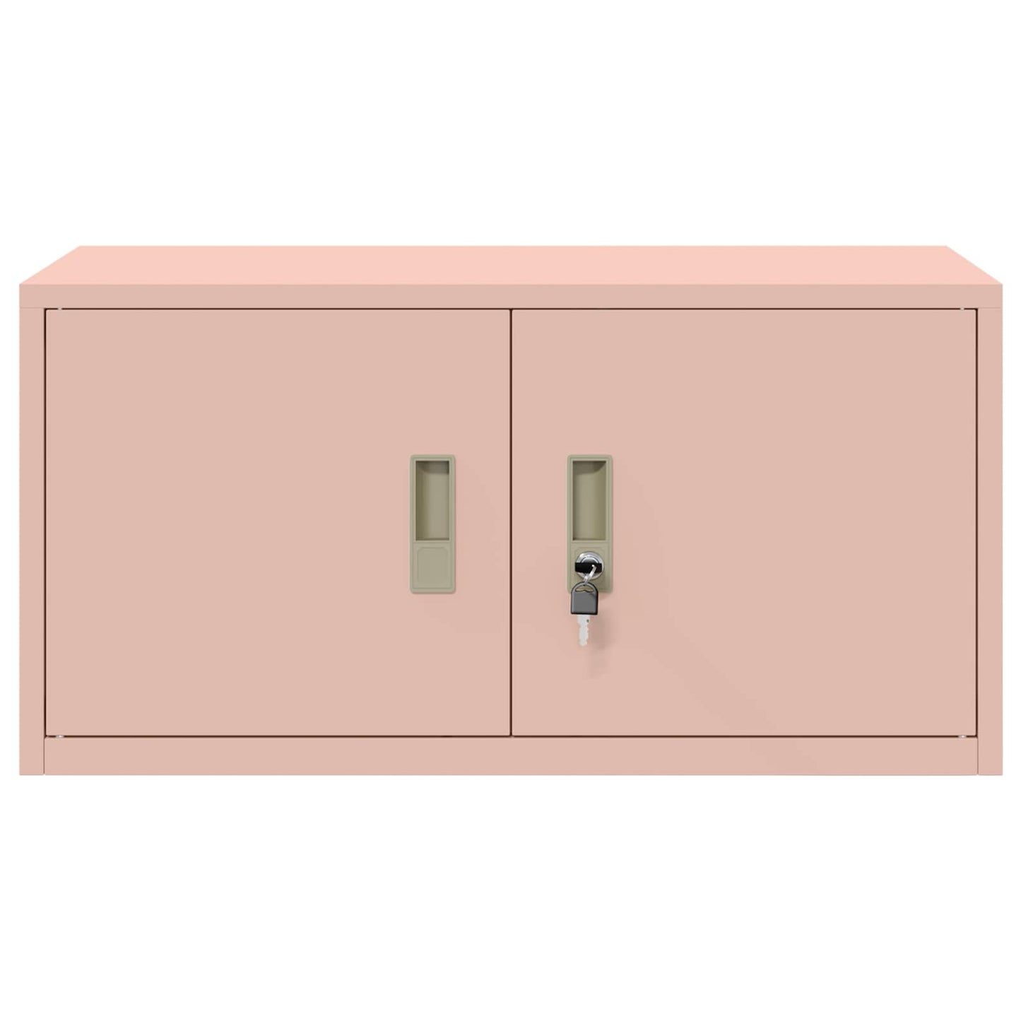Opbergkast met opslag Roze 80 x 40 x 40 cm Koudgewalst Staal
