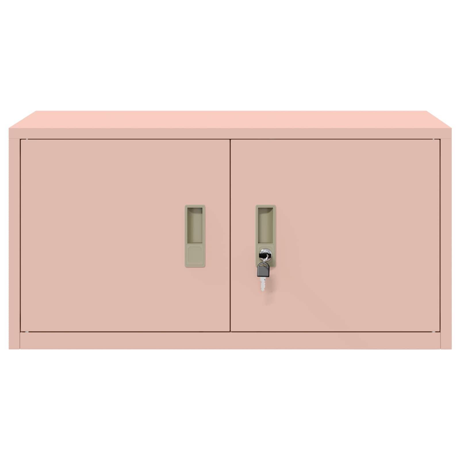 Opbergkast met opslag Roze 80 x 40 x 40 cm Koudgewalst Staal