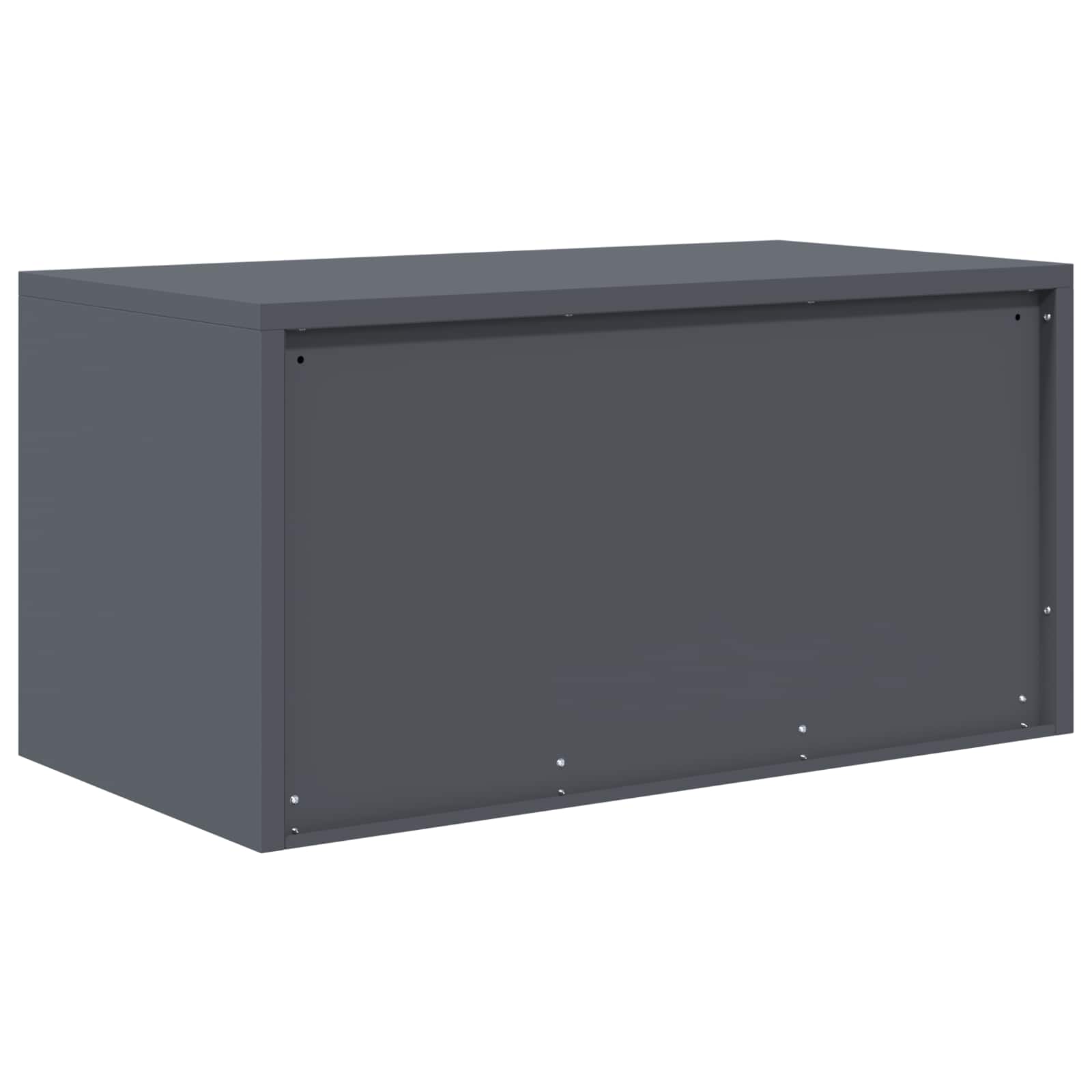 Opbergkast Antraciet 80 x 40 x 40 cm Koudgewalst Staal
