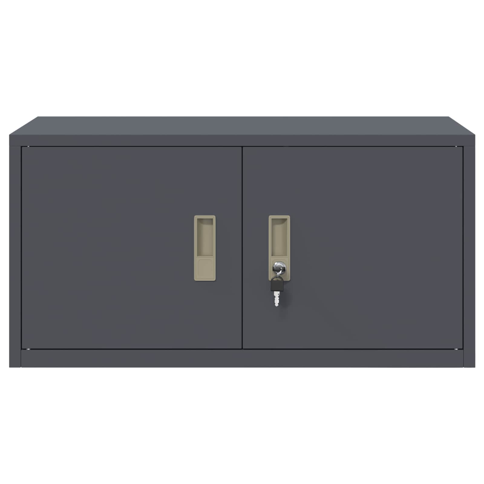 Opbergkast Antraciet 80 x 40 x 40 cm Koudgewalst Staal
