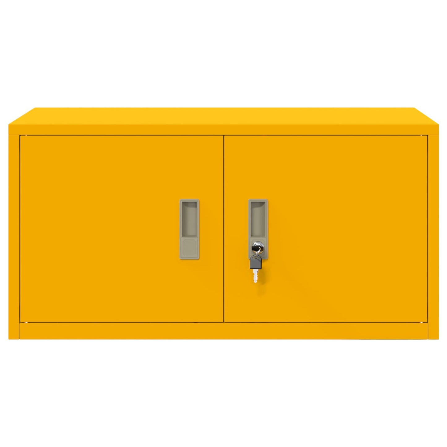 Opbergkast Mosterdgeel 80 x 40 x 40 cm Koudgewalst Staal