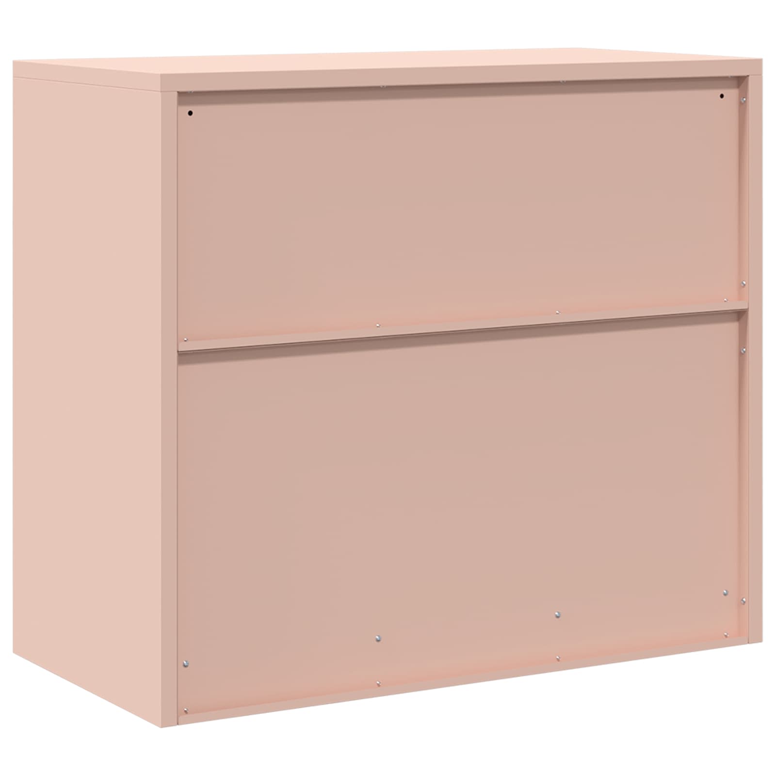 Opbergkast met opslag Roze 80 x 40 x 70 cm Koudgewalst Staal