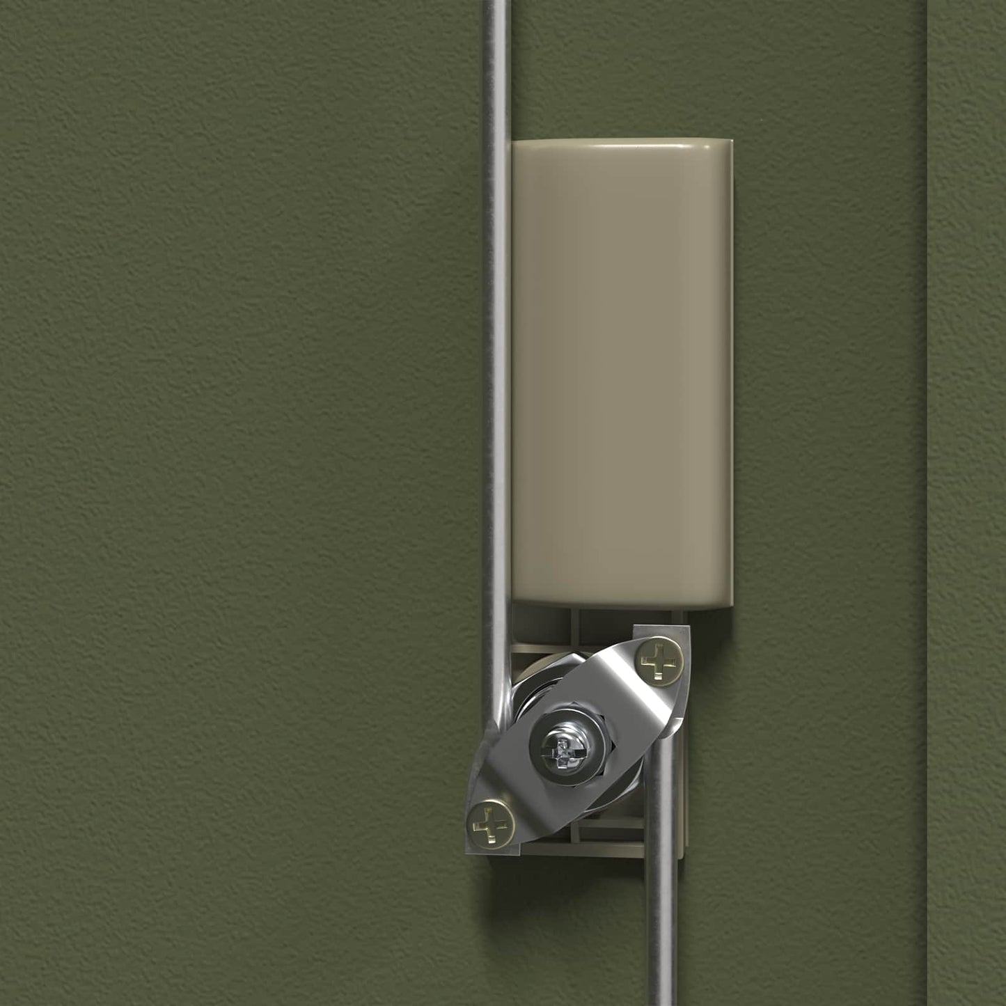 Opbergkast Olijf Groen 80 x 40 x 70 cm Koudgewalst Staal