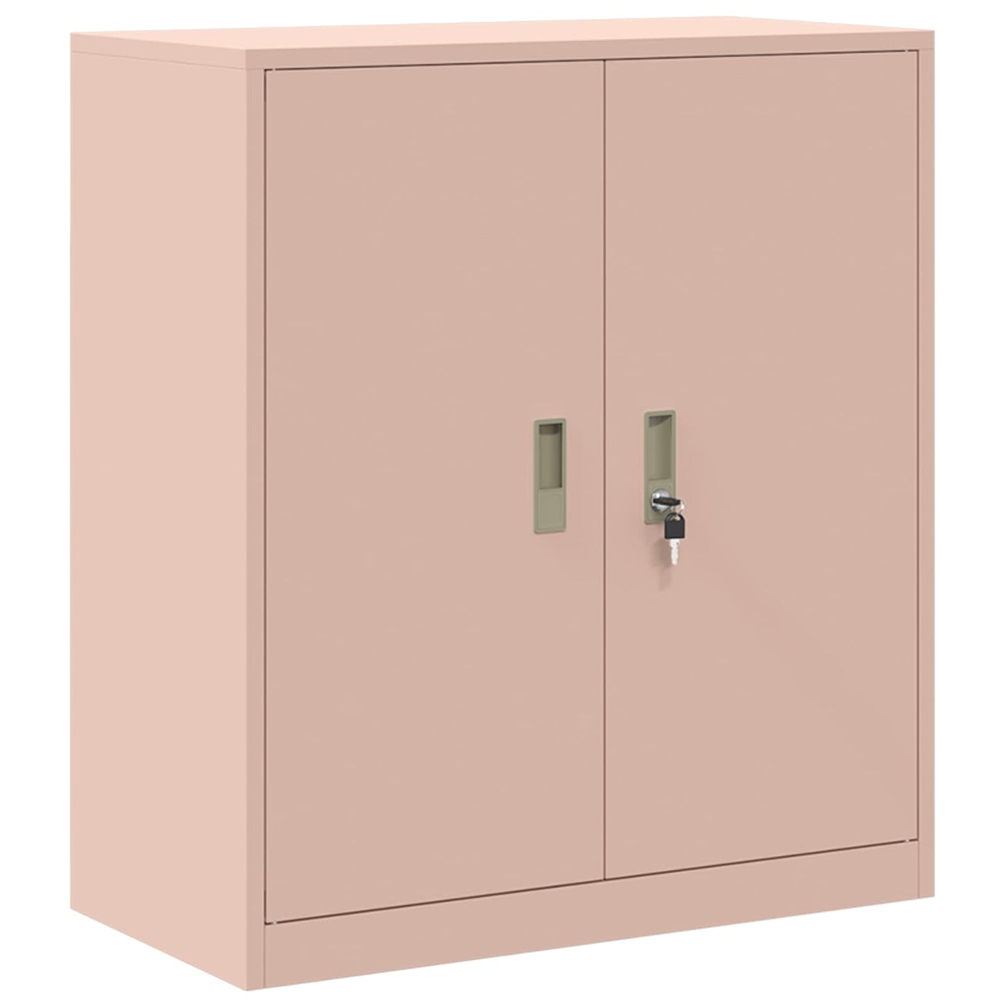 Opbergkast met opslag Roze 80 x 40 x 90 cm Koudgewalst Staal