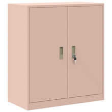 Opbergkast met opslag Roze 80 x 40 x 90 cm Koudgewalst Staal