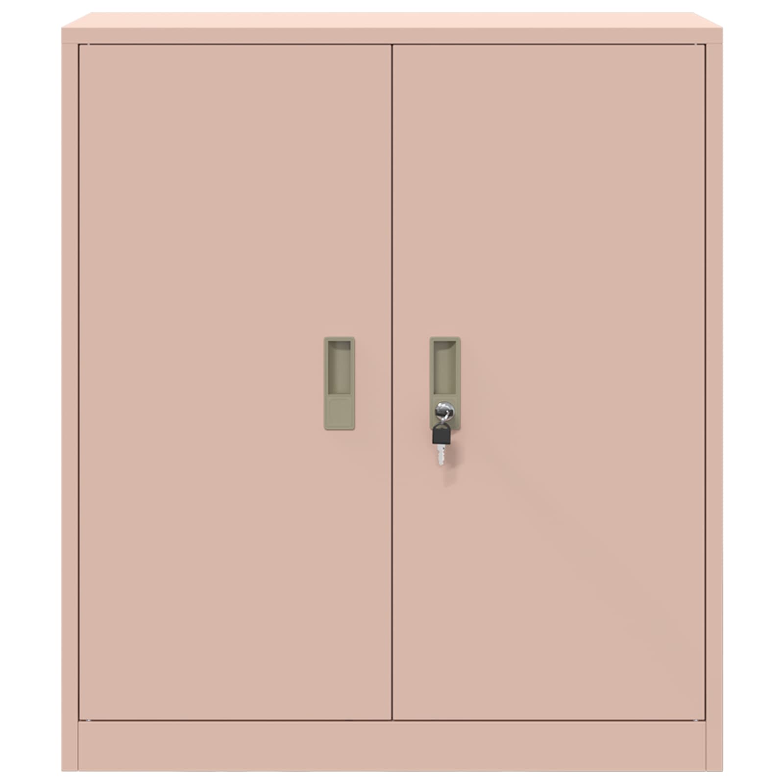 Opbergkast met opslag Roze 80 x 40 x 90 cm Koudgewalst Staal