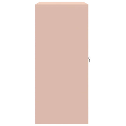 Opbergkast met opslag Roze 80 x 40 x 90 cm Koudgewalst Staal
