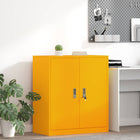 Storage Cabinet Mustard Yellow 80 x 40 x 90 cm Steel