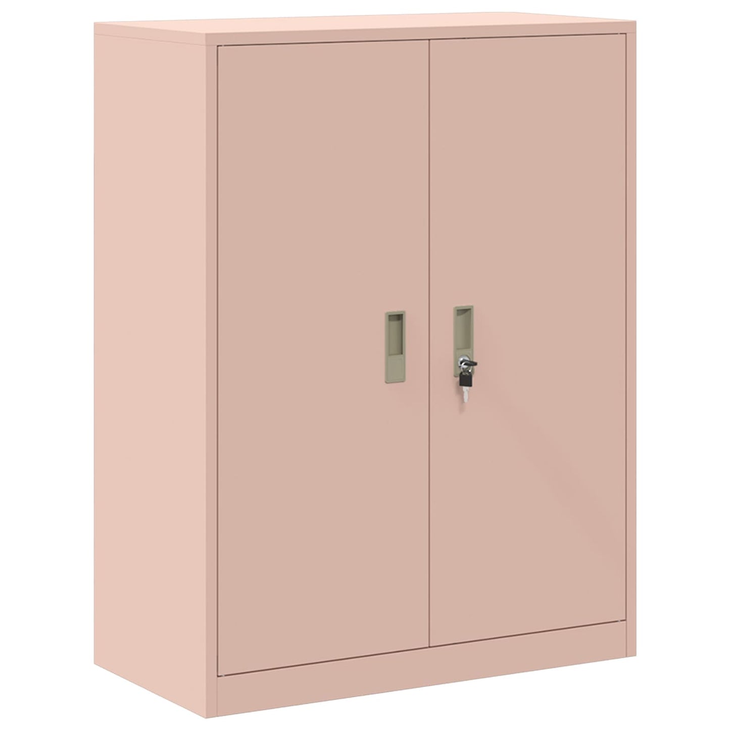 Opbergkast met opslag Roze 80 x 40 x 105 cm Koudgewalst Staal