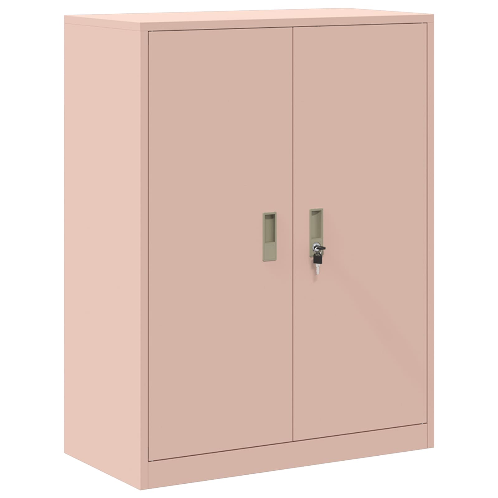 Opbergkast met opslag Roze 80 x 40 x 105 cm Koudgewalst Staal