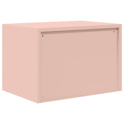 Opbergkast met opslag Roze 60 x 40 x 40 cm Koudgewalst Staal