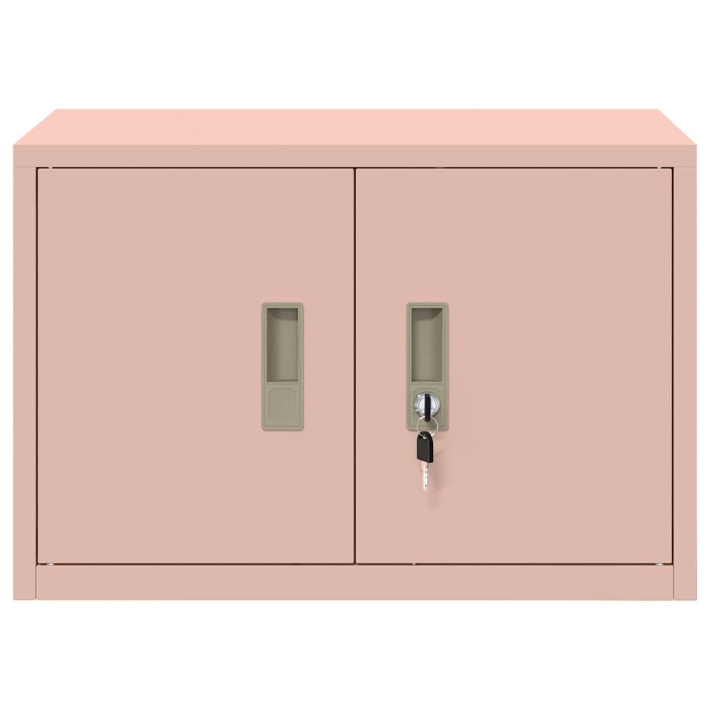 Opbergkast met opslag Roze 60 x 40 x 40 cm Koudgewalst Staal