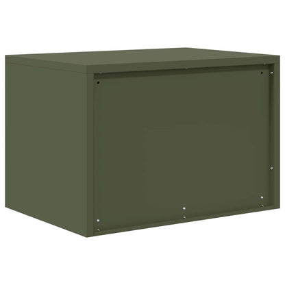 Opbergkast Olijf Groen 60 x 40 x 40 cm Koudgewalst Staal