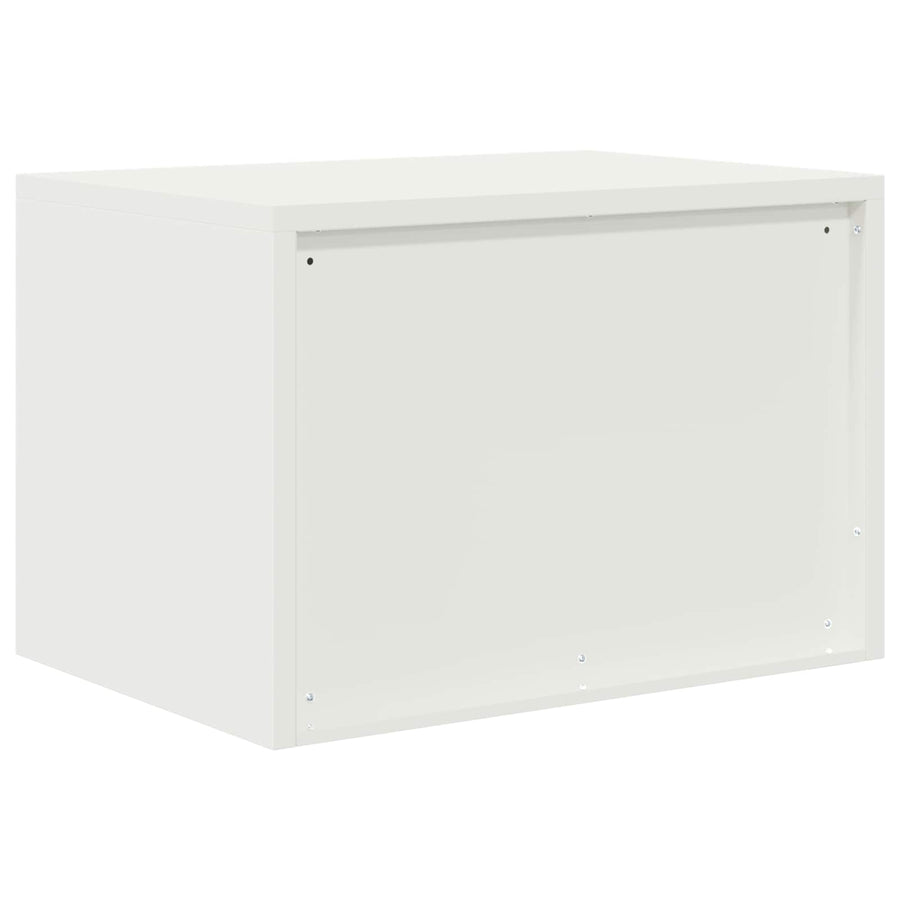 Opbergkast Wit 60 x 40 x 40 cm Staal