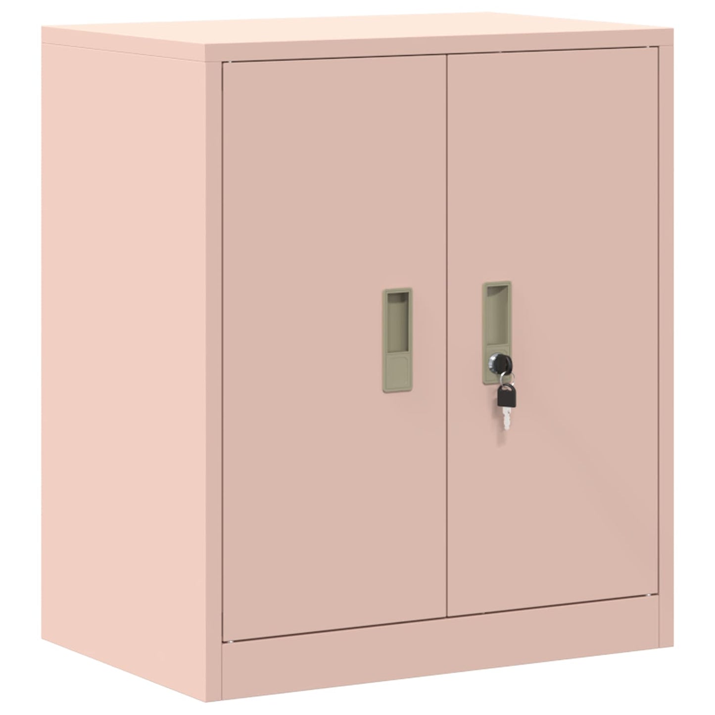 Opbergkast met opslag Roze 60 x 40 x 70 cm Koudgewalst Staal