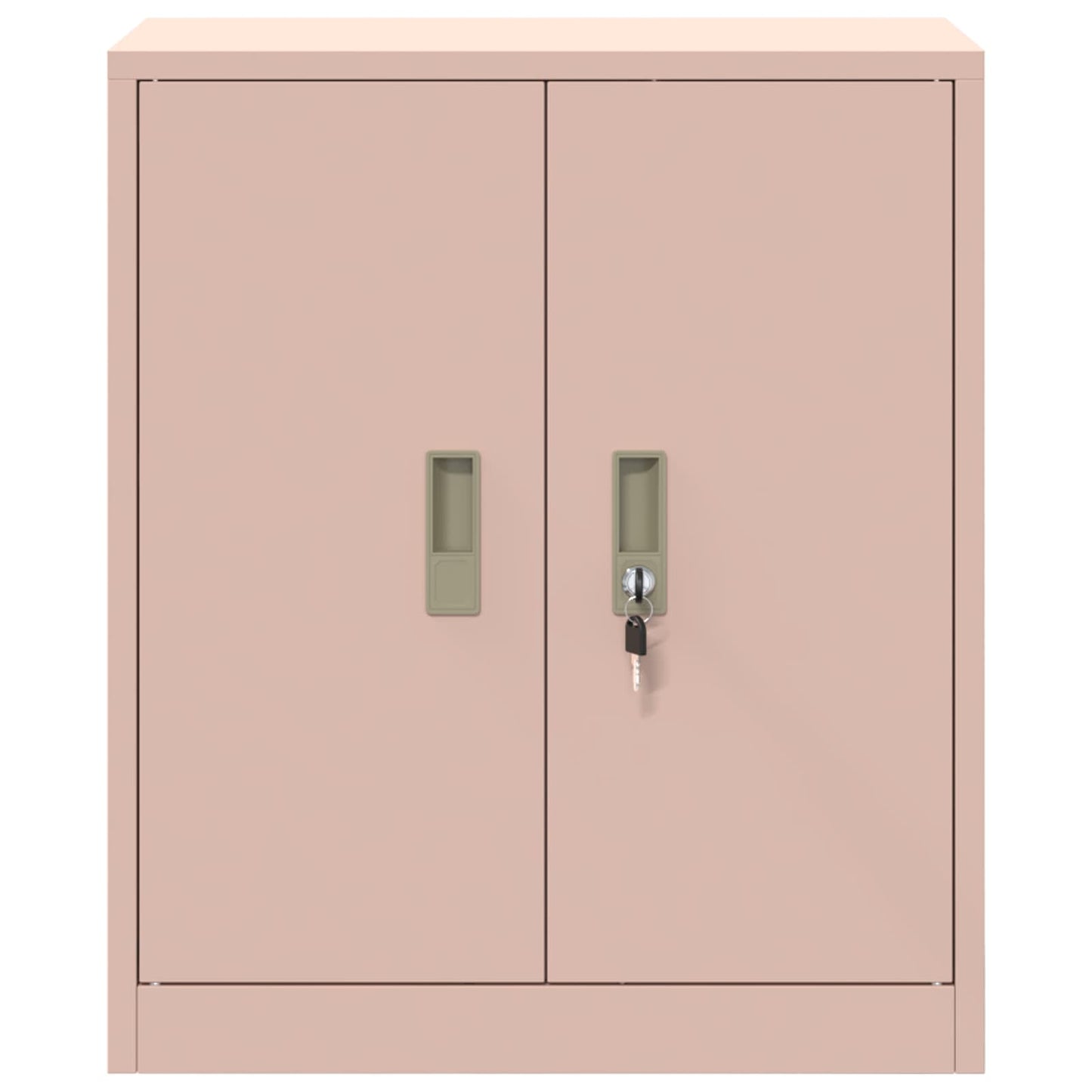 Opbergkast met opslag Roze 60 x 40 x 70 cm Koudgewalst Staal