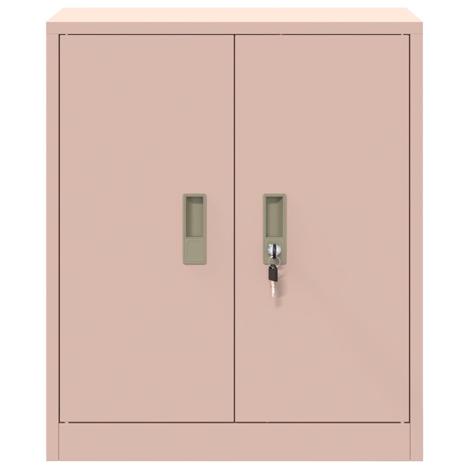 Opbergkast met opslag Roze 60 x 40 x 70 cm Koudgewalst Staal