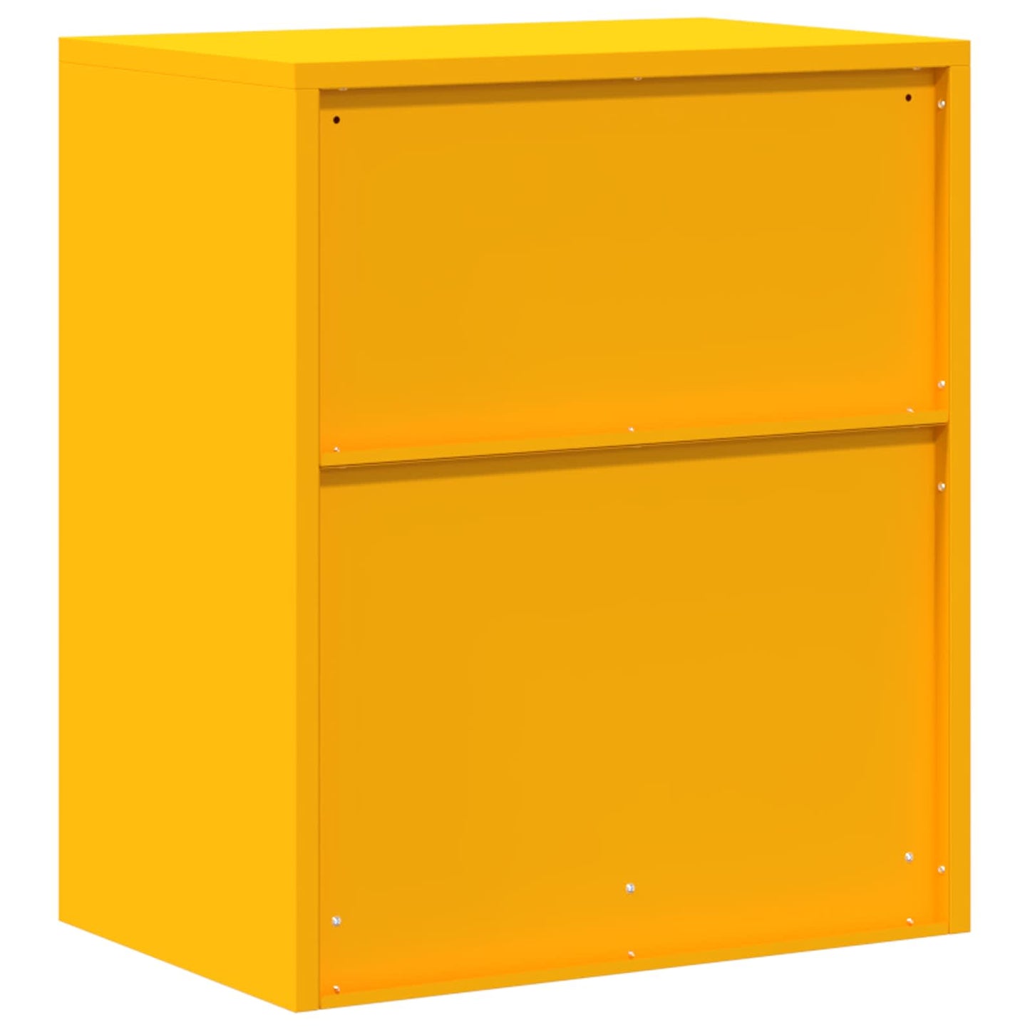 Opbergkast Mosterdgeel 60 x 40 x 70 cm Koudgewalst Staal