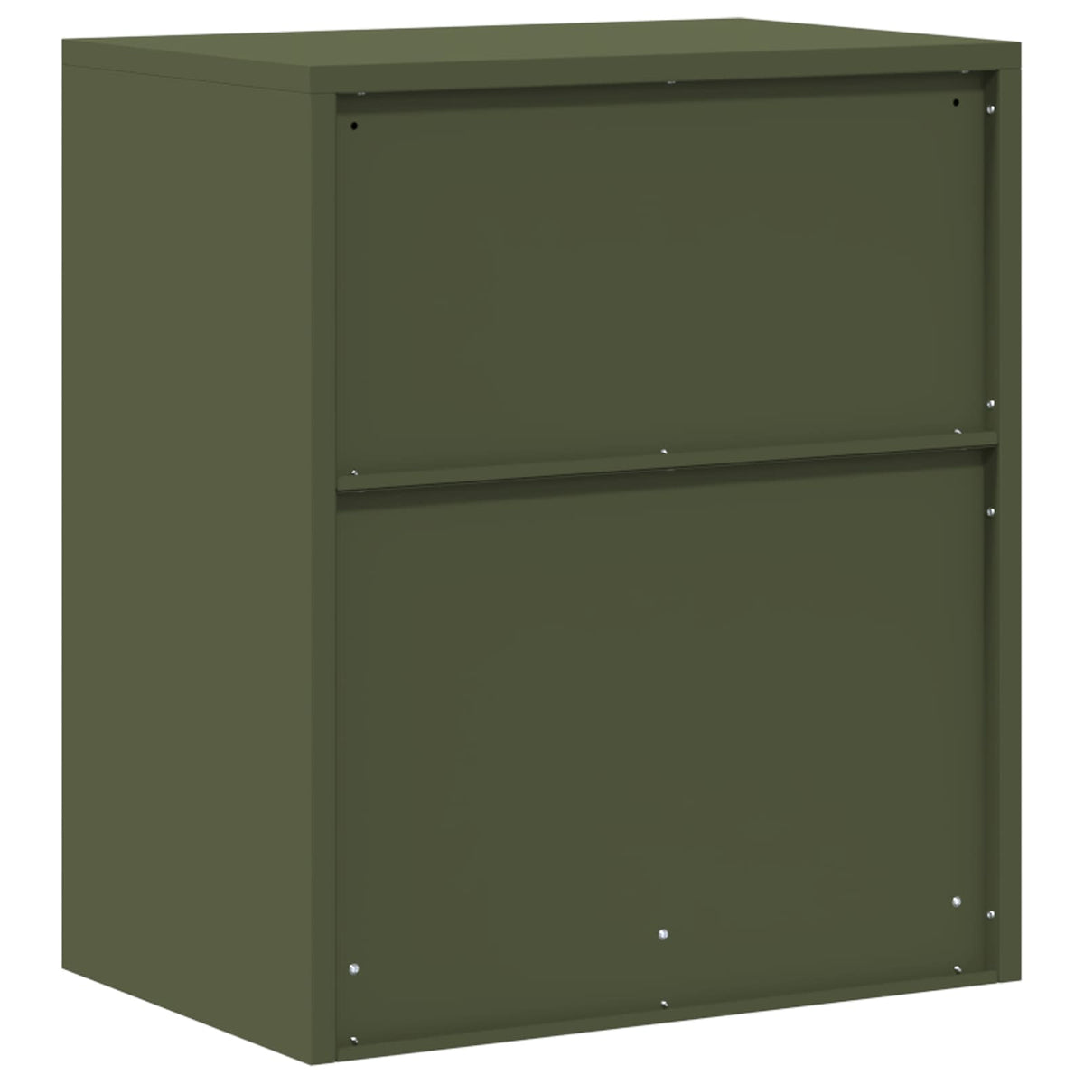 Opbergkast Olijf Groen 60 x 40 x 70 cm Koudgewalst Staal