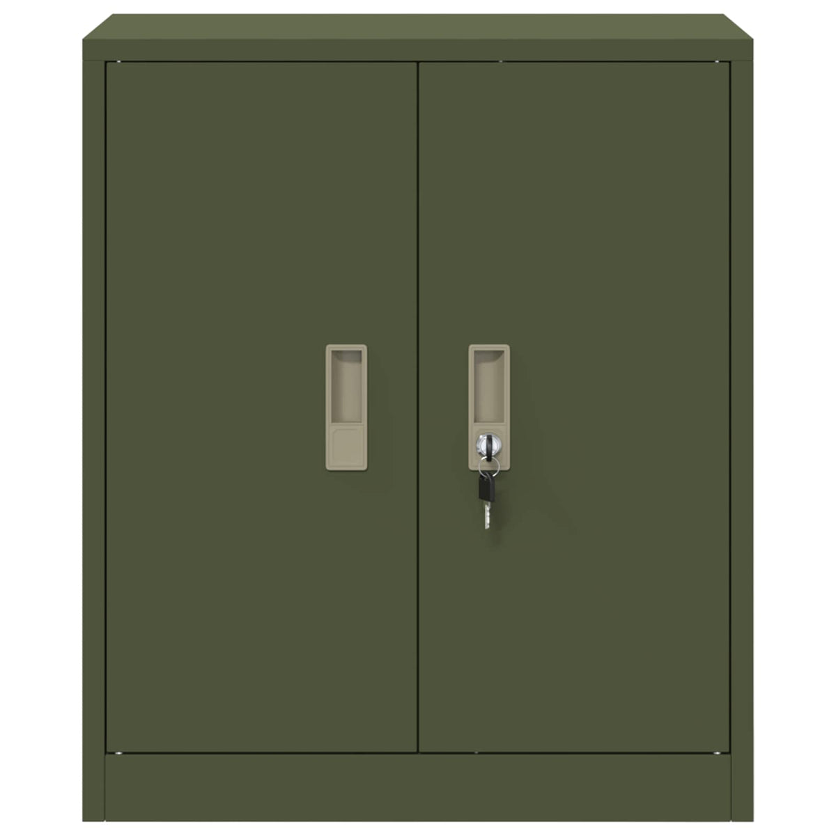 Opbergkast Olijf Groen 60 x 40 x 70 cm Koudgewalst Staal
