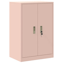 Opbergkast met opslag Roze 60 x 40 x 90 cm Koudgewalst Staal