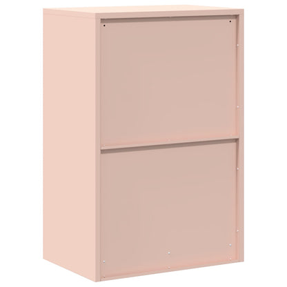 Opbergkast met opslag Roze 60 x 40 x 90 cm Koudgewalst Staal