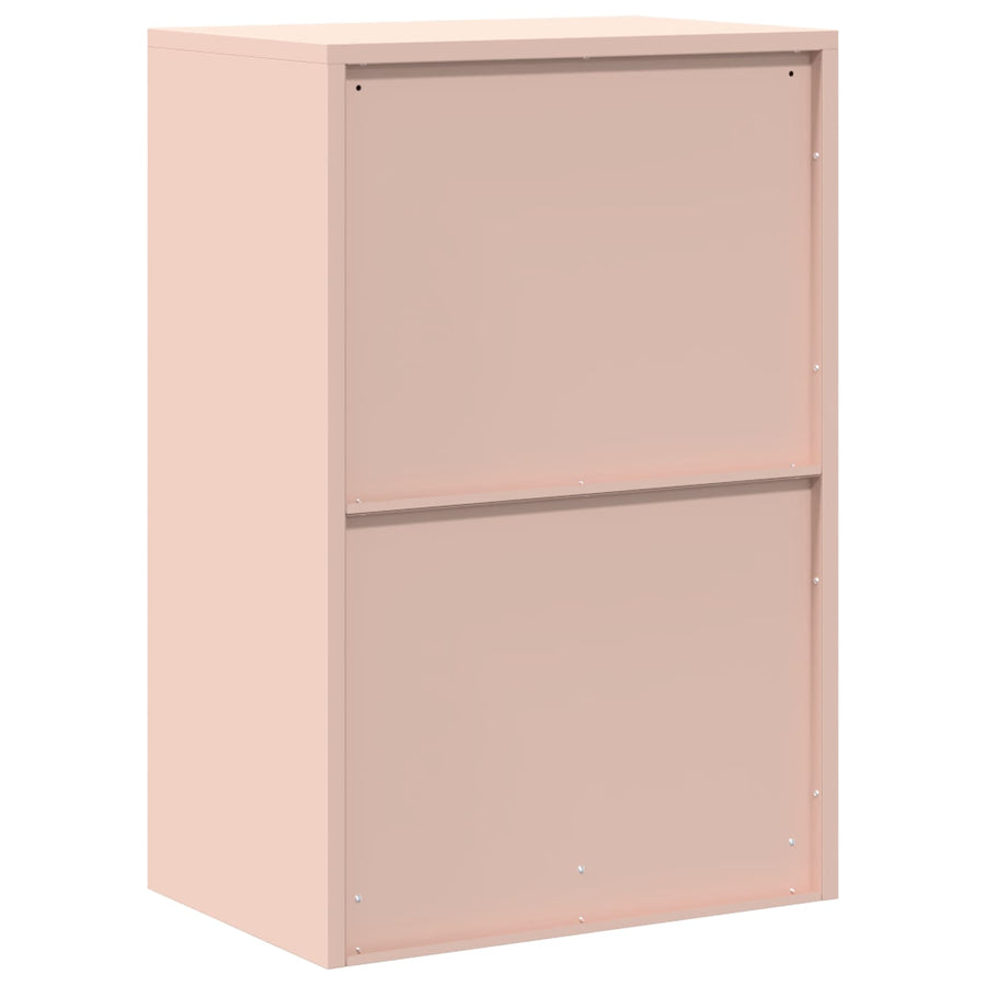 Opbergkast met opslag Roze 60 x 40 x 90 cm Koudgewalst Staal