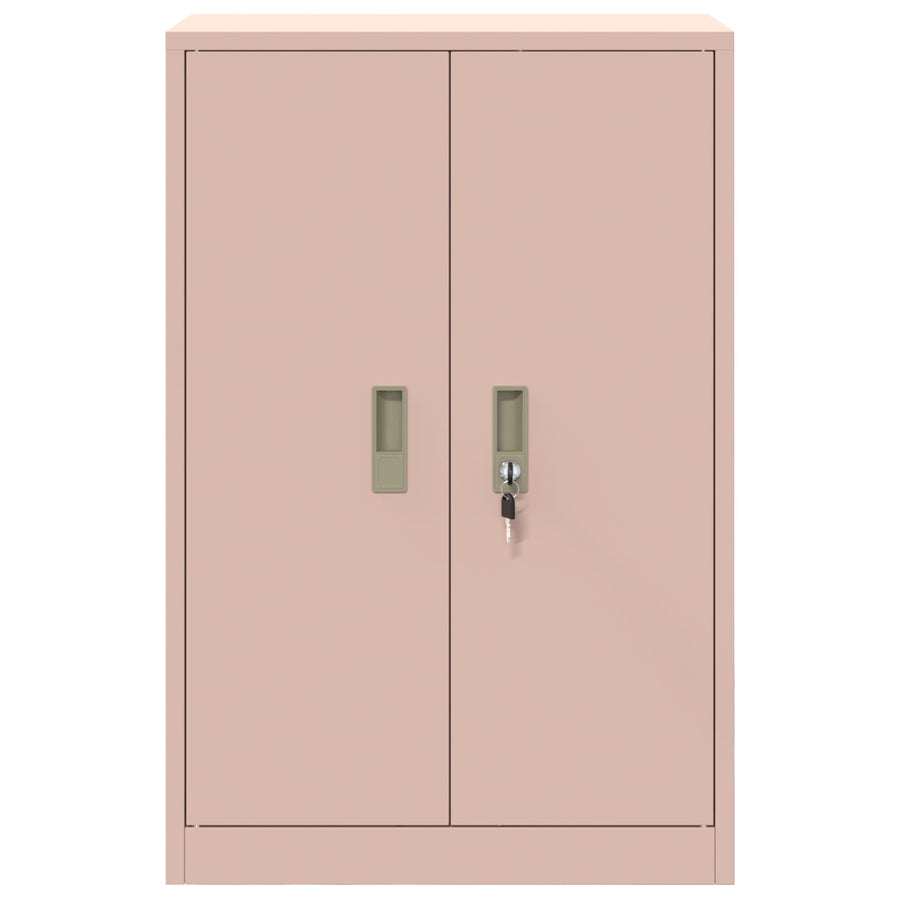 Opbergkast met opslag Roze 60 x 40 x 90 cm Koudgewalst Staal