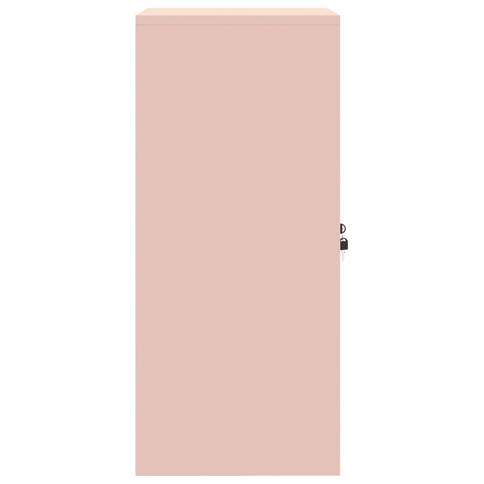 Opbergkast met opslag Roze 60 x 40 x 90 cm Koudgewalst Staal