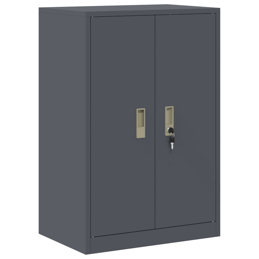 Opbergkast Antraciet 60 x 40 x 90 cm Koudgewalst Staal