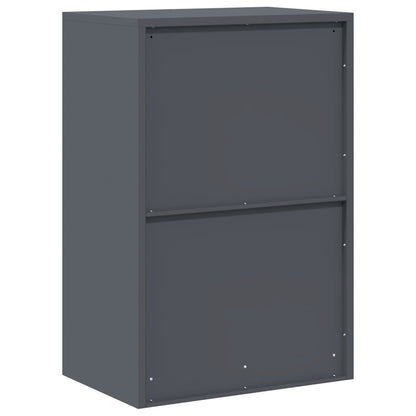 Opbergkast Antraciet 60 x 40 x 90 cm Koudgewalst Staal