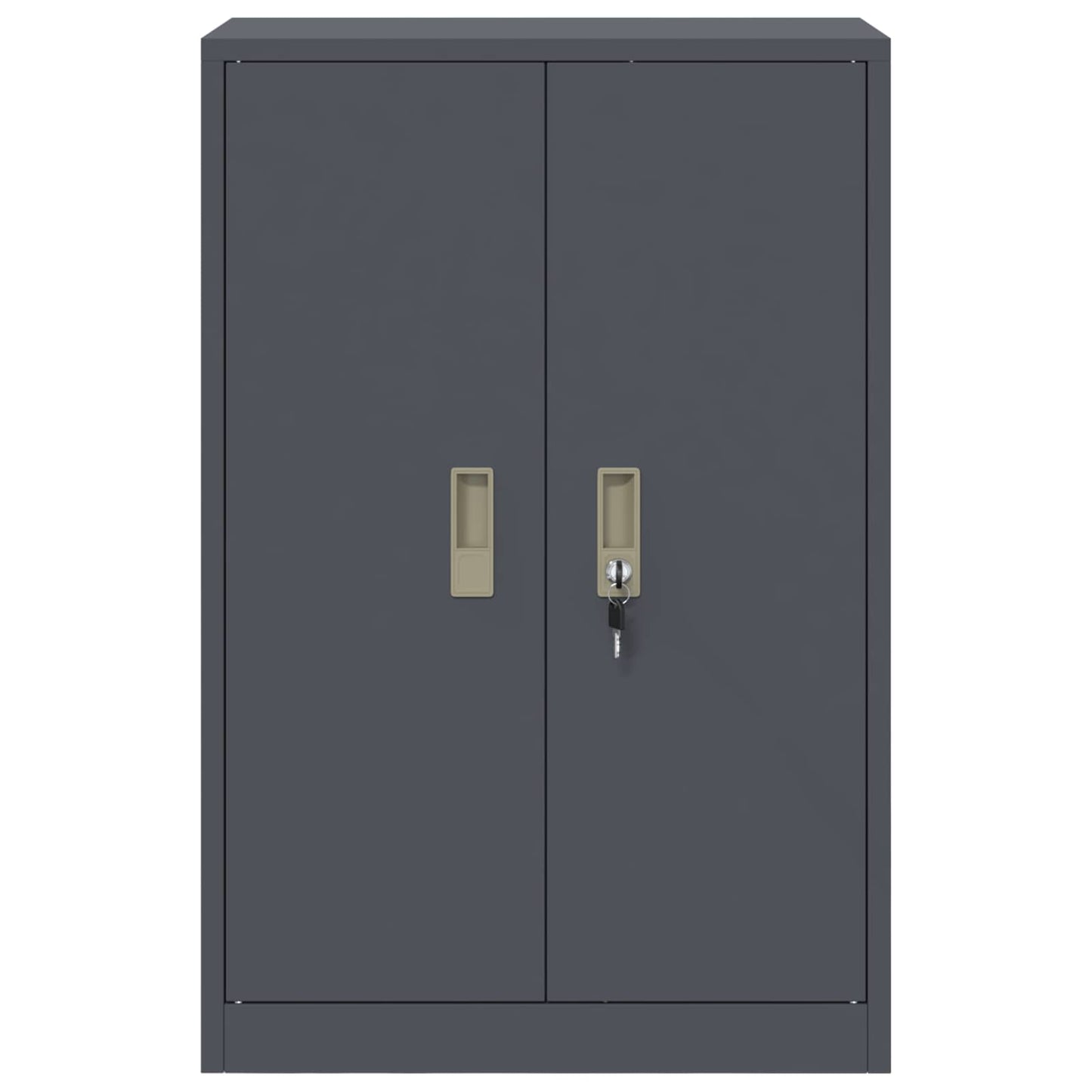 Opbergkast Antraciet 60 x 40 x 90 cm Koudgewalst Staal