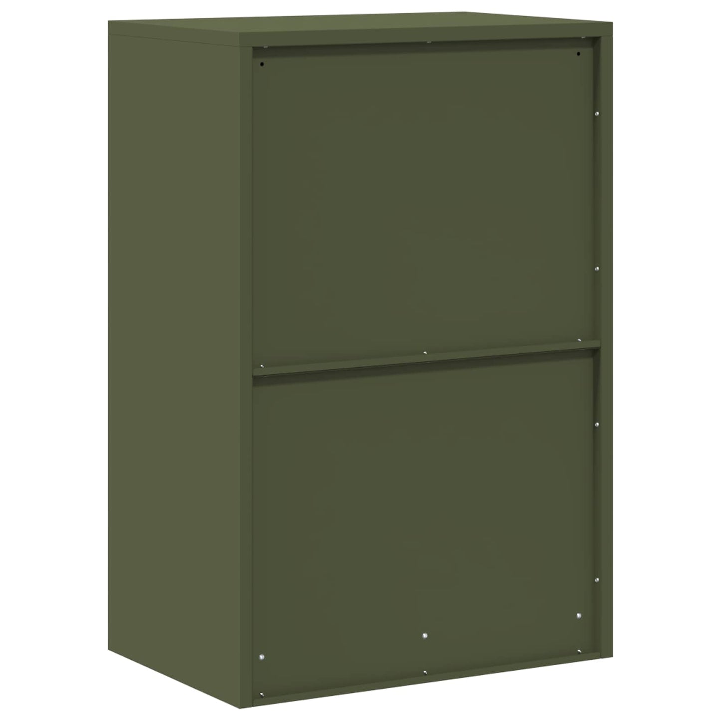 Opbergkast Olijf Groen 60 x 40 x 90 cm Koudgewalst Staal
