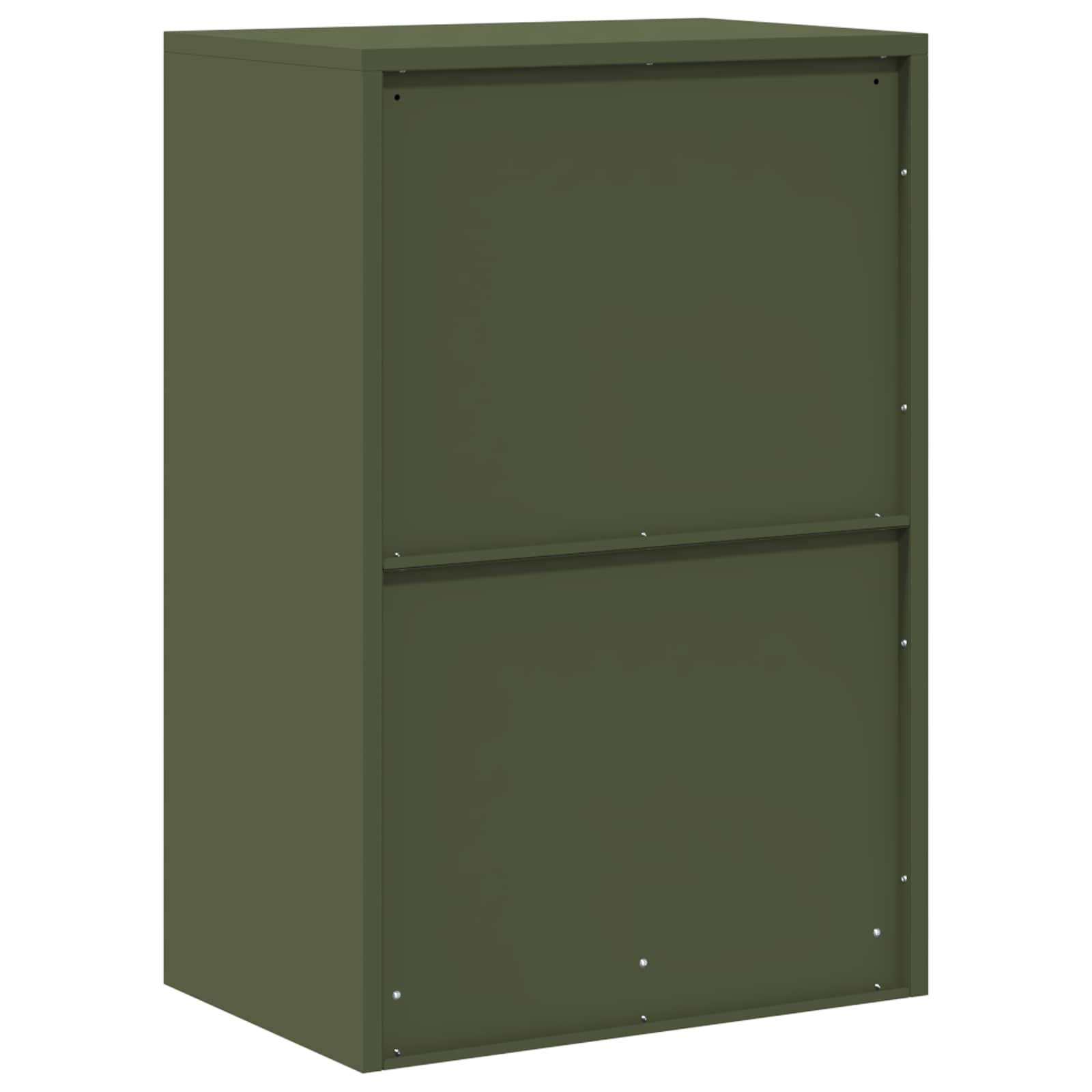 Opbergkast Olijf Groen 60 x 40 x 90 cm Koudgewalst Staal
