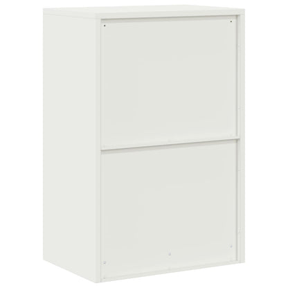Opbergkast met opslag Wit 60 x 40 x 90 cm Koudgewalst Staal
