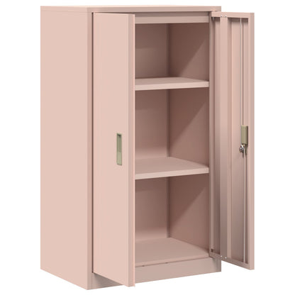 Opbergkast met opslag Roze 60 x 40 x 90 cm Koudgewalst Staal