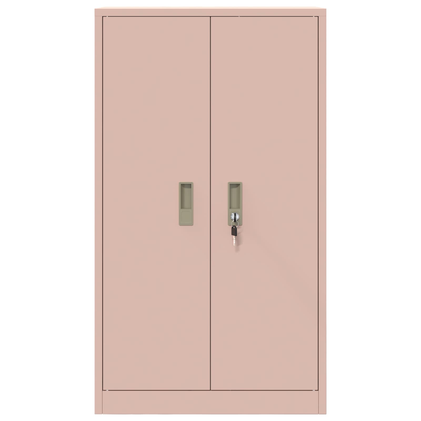 Opbergkast met opslag Roze 60 x 40 x 90 cm Koudgewalst Staal