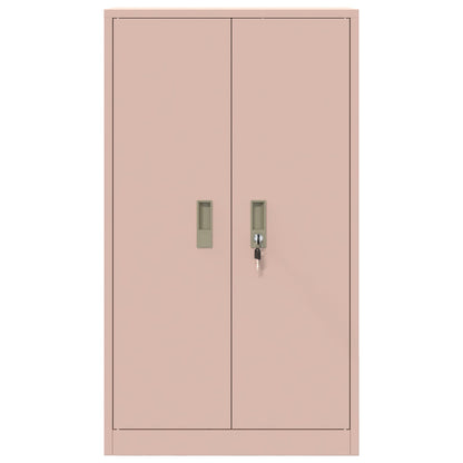 Opbergkast met opslag Roze 60 x 40 x 90 cm Koudgewalst Staal