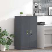 Opbergkast staal antraciet 60x40x105 cm