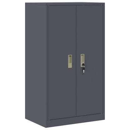 Opbergkast Antraciet 60 x 40 x 105 cm Staal